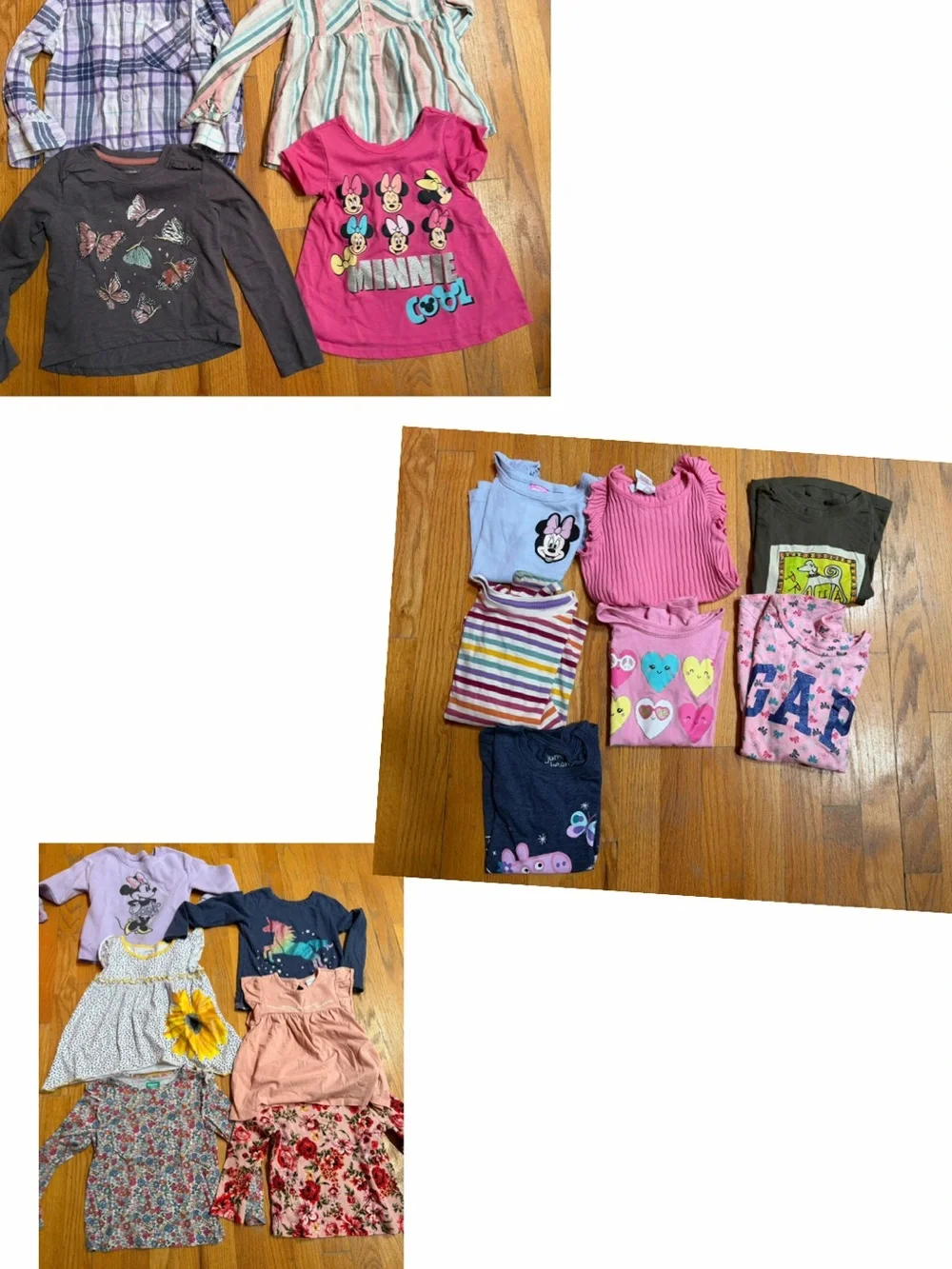 Girls Mixed Clothing Lot 63 Items - Assorted Colors Size 4T